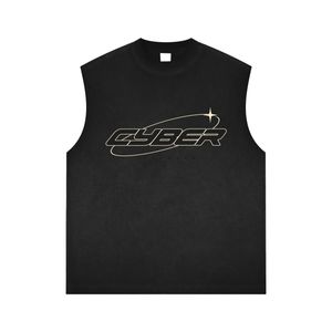 Cyber Y2K Washed Muscle Shirt