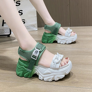 90s Chunky Platform Sandals