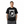 Man wearing a black t-shirt with a graphic design and 'CYBER TECHWEAR' text on a white background
