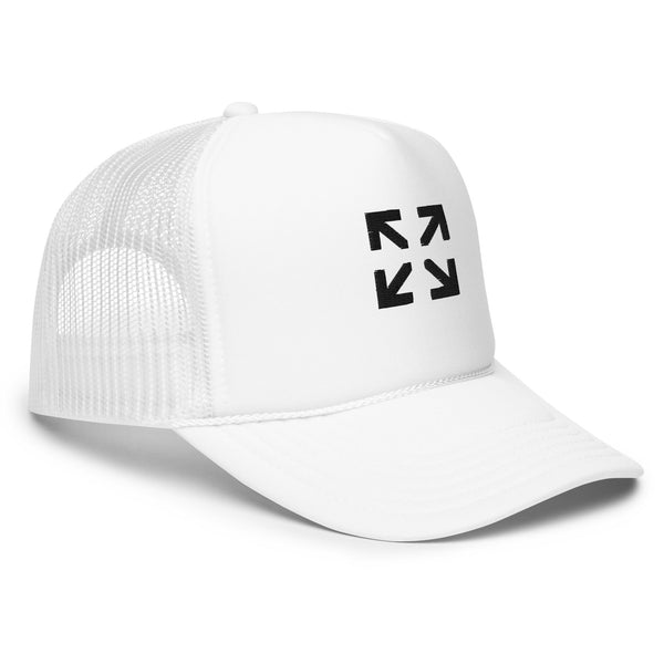 Arrows Trucker White Hat 