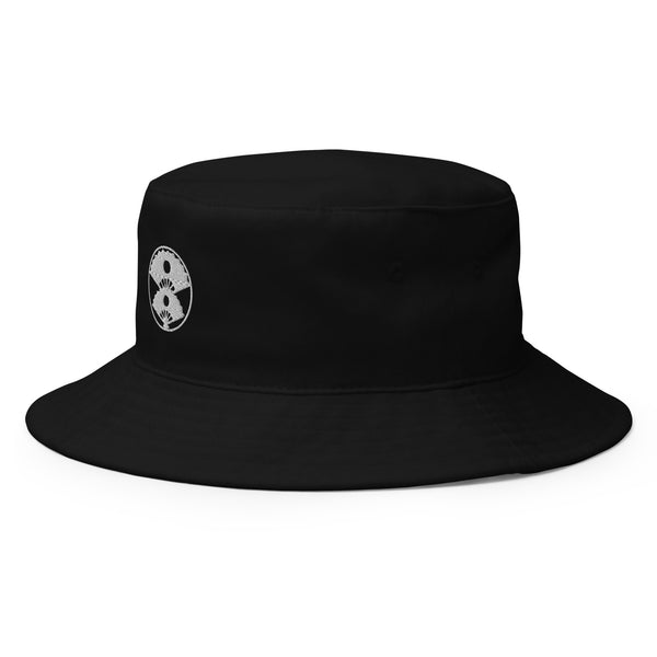 Artistic Black Bucket Hat