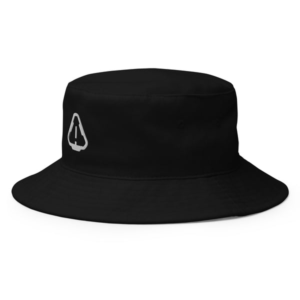 Artistic Black Bucket Hat