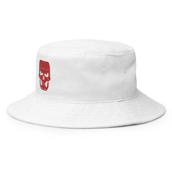 Artistic Style White Bucket Hat