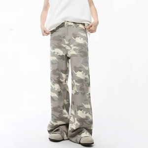 Baggy Jeans Y2k Camo