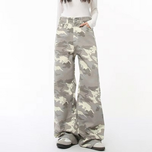 Baggy Jeans Y2k Camo