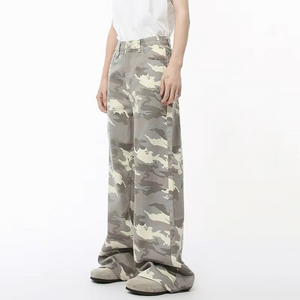 Baggy Jeans Y2k Camo