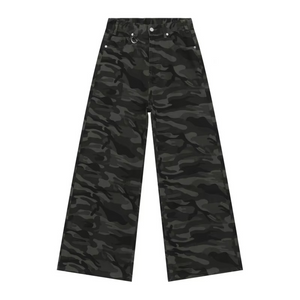 Baggy Jeans Y2k Camo