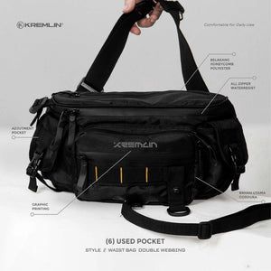 Black Strap sling bag