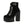 Black Block Heel Lace Up Boots