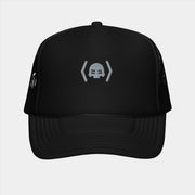 Black Hacker Trucker Cap