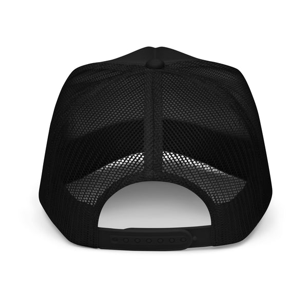 Black Hacker Trucker Hat