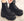 Black Lace Up Ankle Combat Boots