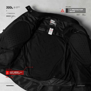 Black Cyber Techwear Jacket