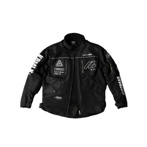 Black Cyber Techwear Jacket