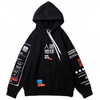 Kanji Fleece Y2k Hoodie