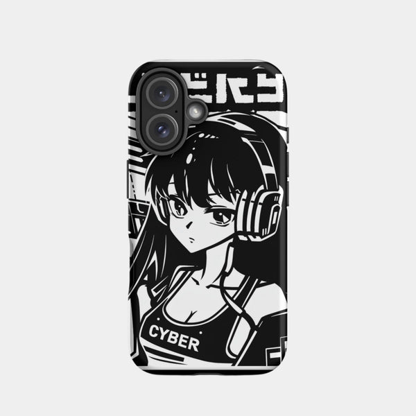 Black and White iPhone 16 Case