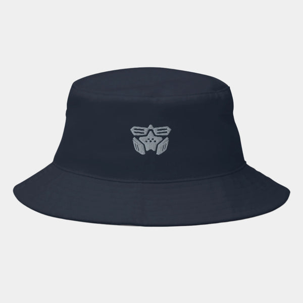 Bohemian Navy Bucket Hat