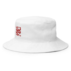 
Bold Heritage Skull White Bucket Hat