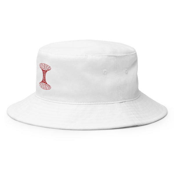 Bold Urban White Bucket Hat