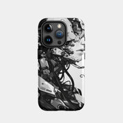 Schicke iPhone 15 Pro Hülle Weiß