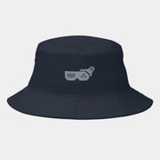 Schicker Casual Navy Bucket Hat