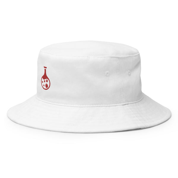 Chic Casual Urban White Bucket Hat