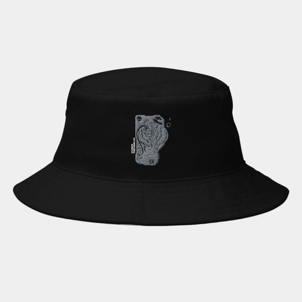 Chic Cotton Black Bucket Hat