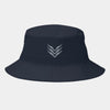 Chapeau bob bleu marine chic et moderne