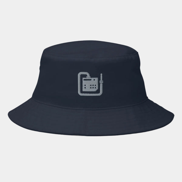 Chic Navy Bucket Hat