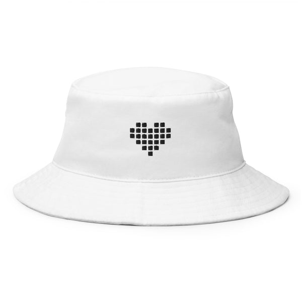 Chic Urban White Bucket Hat