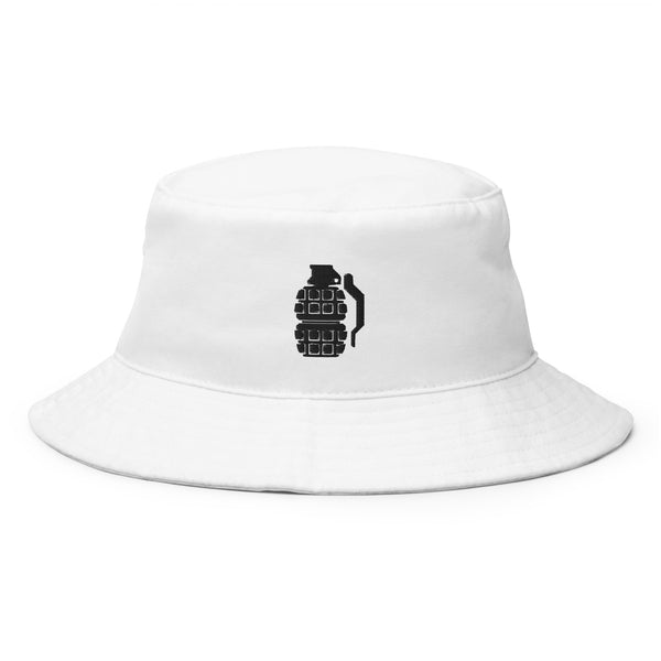 Comfortable Streetwear White Bucket Hat