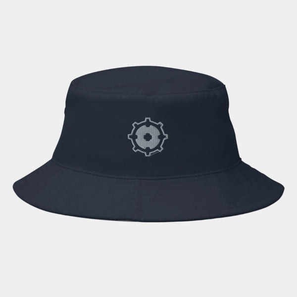 Contemporary Navy Bucket Hat