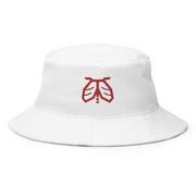 Sombrero de pescador de algodón blanco