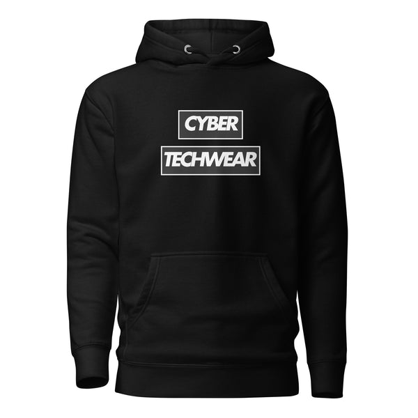 Cyber Techwear Black Hoodie