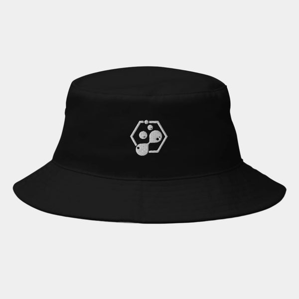 Distinctive Look Black Bucket Hat