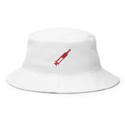 Sombrero de pescador blanco de estilo distintivo