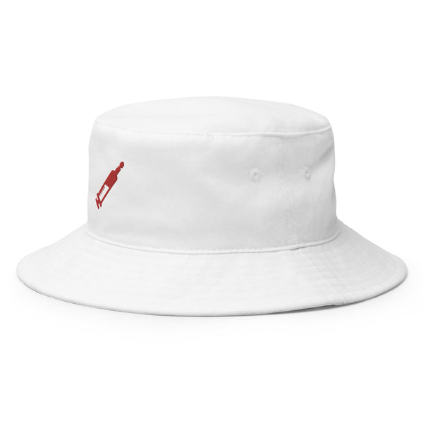 
Distinctive Style White Bucket Hat