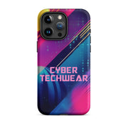 Funda distintiva para iPhone 15 Pro Max en color rosa