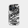 Coque pour iPhone 15 Pro à motif camouflage dynamique