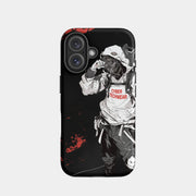 Funda para iPhone 16 con diseño de bandolera atrevida