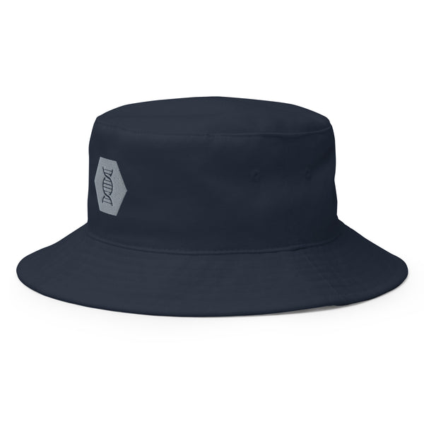 Edgy Navy Bucket Hat