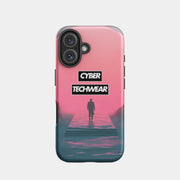 Funda elegante para iPhone 16 en color morado