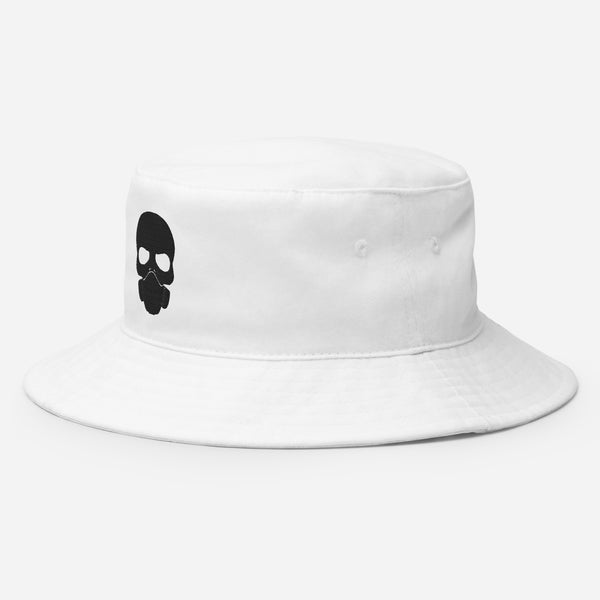 Elevated White Bucket Hat