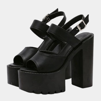 Extreme Heels Chunky Sandals