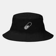 Sombrero de pescador negro de última moda