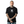 Man wearing a black t-shirt with 'CYBER TECHWEAR' logo on a white background