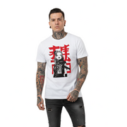 Camisa Cyberpunk Kanji rojo
