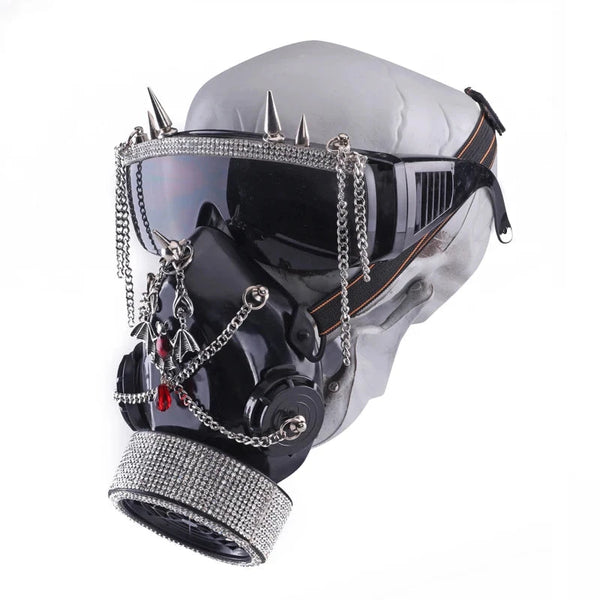 Goggles Set Cyberpunk Mask