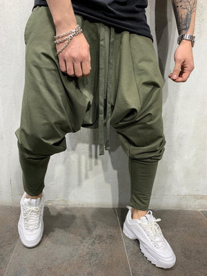 Techwear harem pants