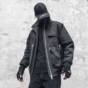 Summer Techwear Cargo Jacket